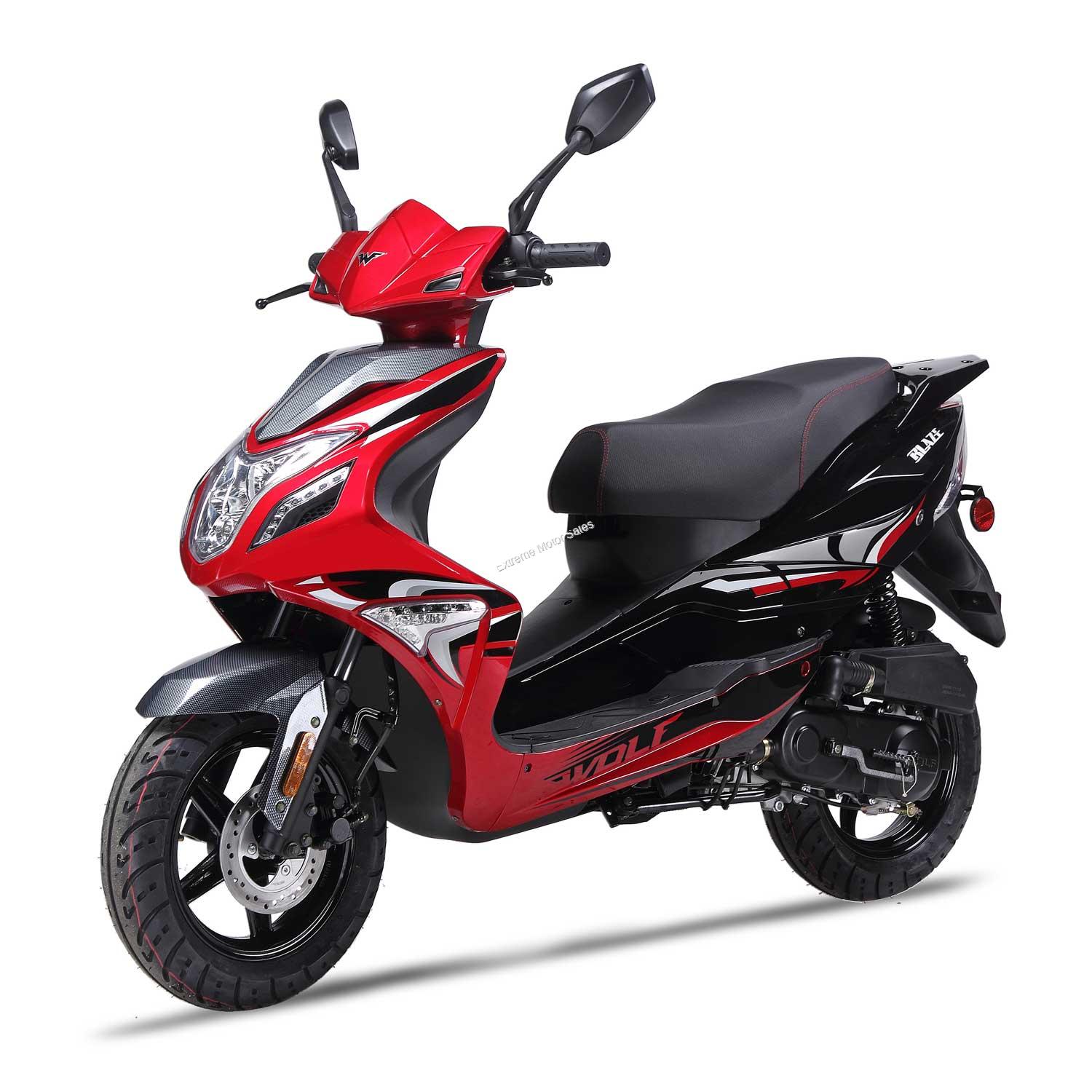 Wolf Blaze 50cc Scooter Extreme Motor Sales Orlando Florida Scooter