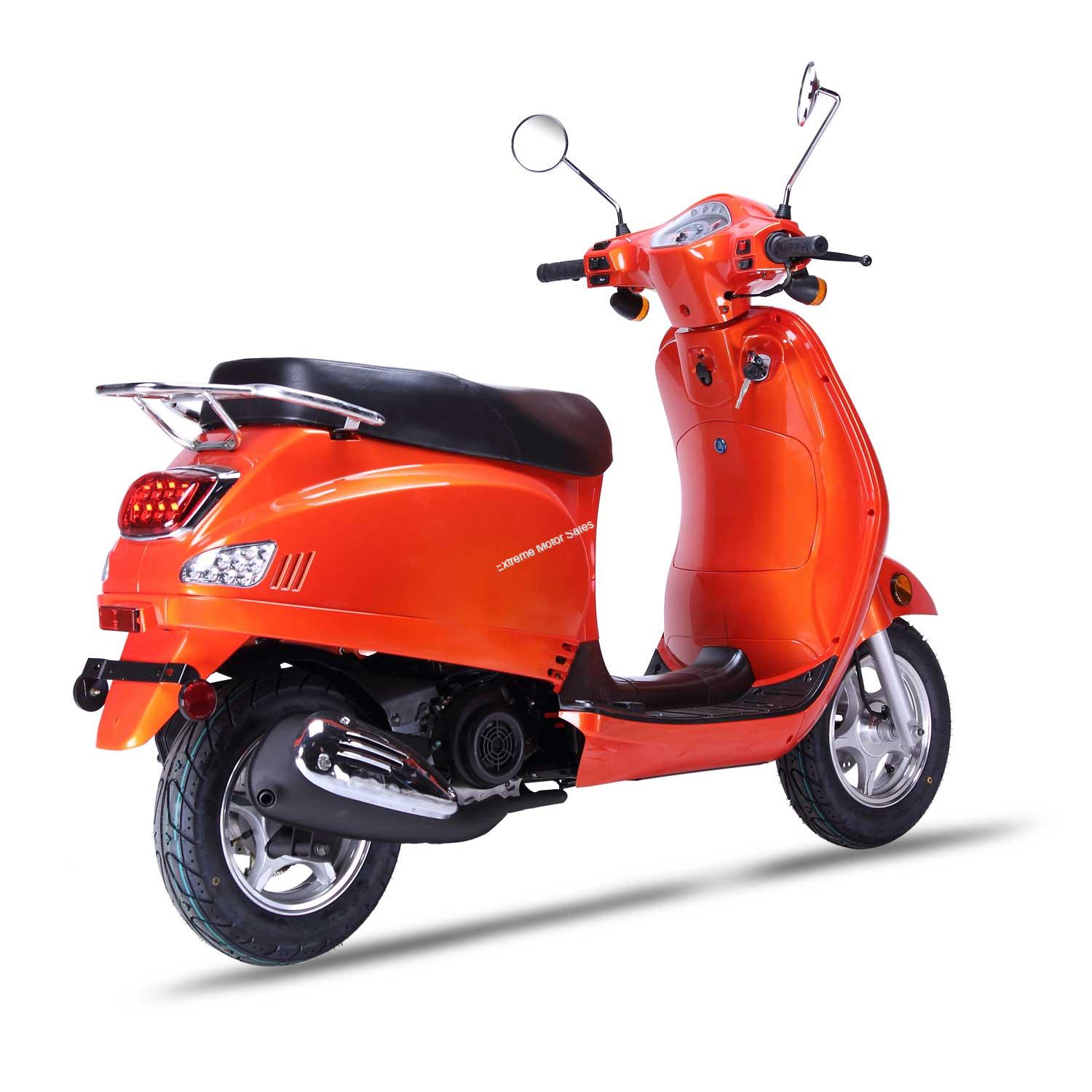 Wolf Lucky Retro 50cc Scooter Extreme Motor Sales Orlando Florida