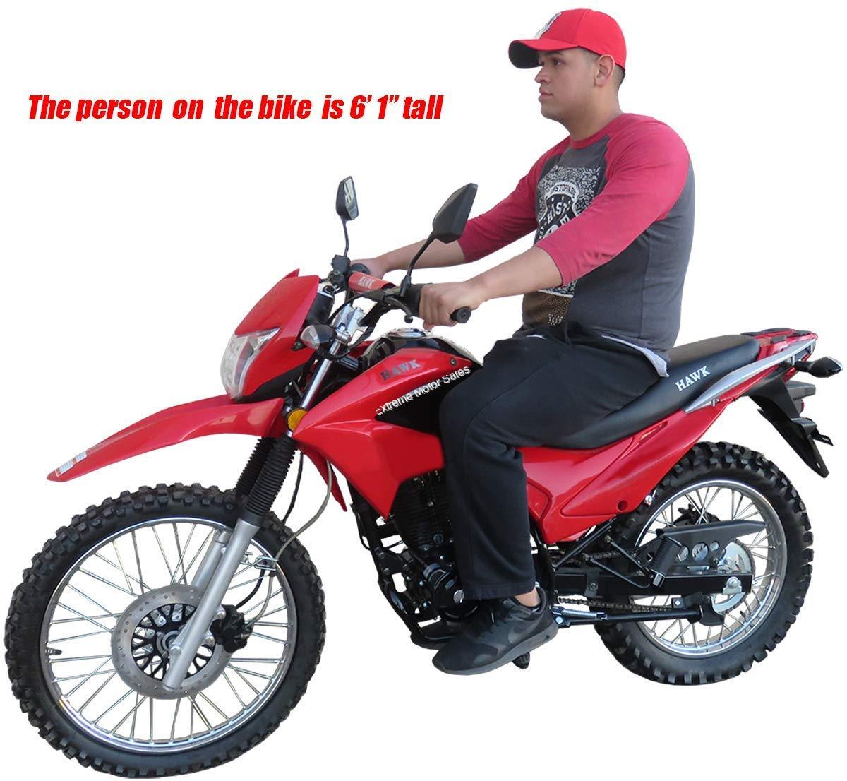 hawk 250 enduro motorcycle