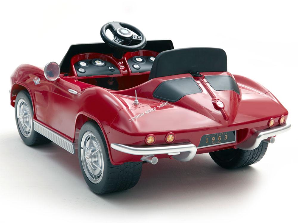 red corvette power wheels