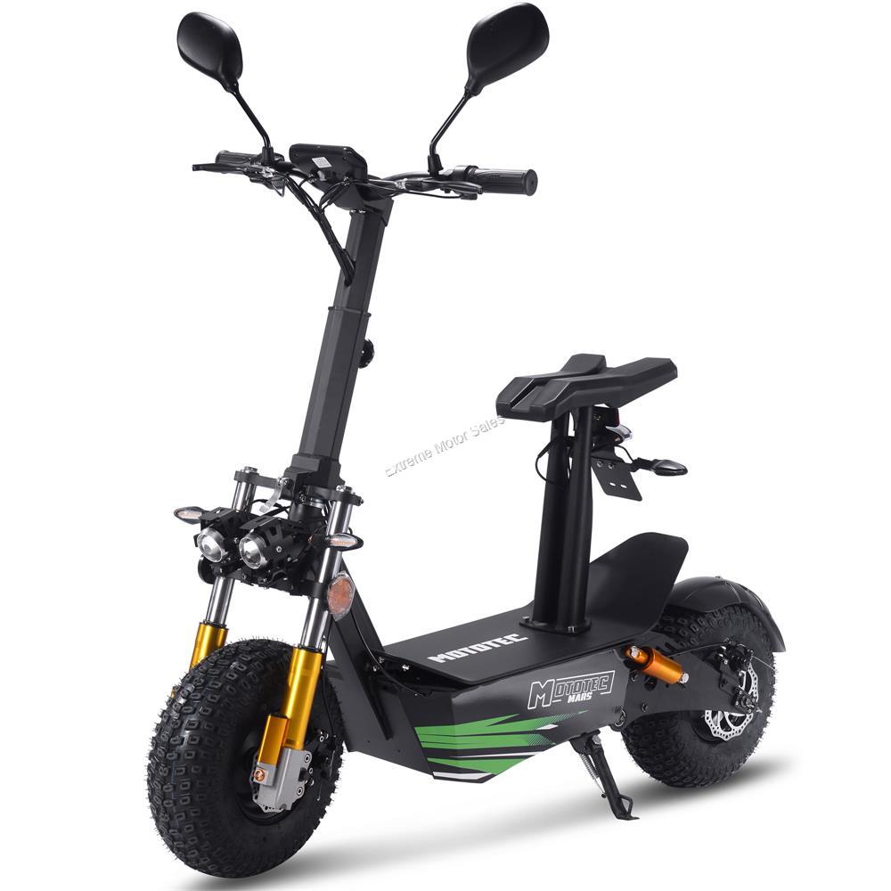 MotoTec Mars 3500W 60V Electric Scooter Stand On Ride On > Electric