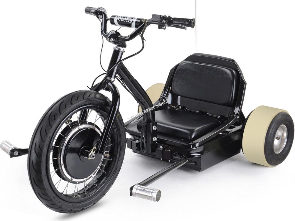 Moto Tec Motorized Electric Drifter Trike 3 Wheel 48v 500W > Drift