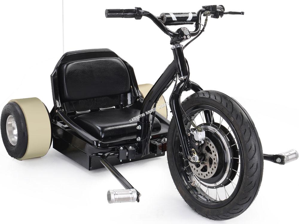 Moto Tec Motorized Electric Drifter Trike 3 Wheel 48v 500W > Drift