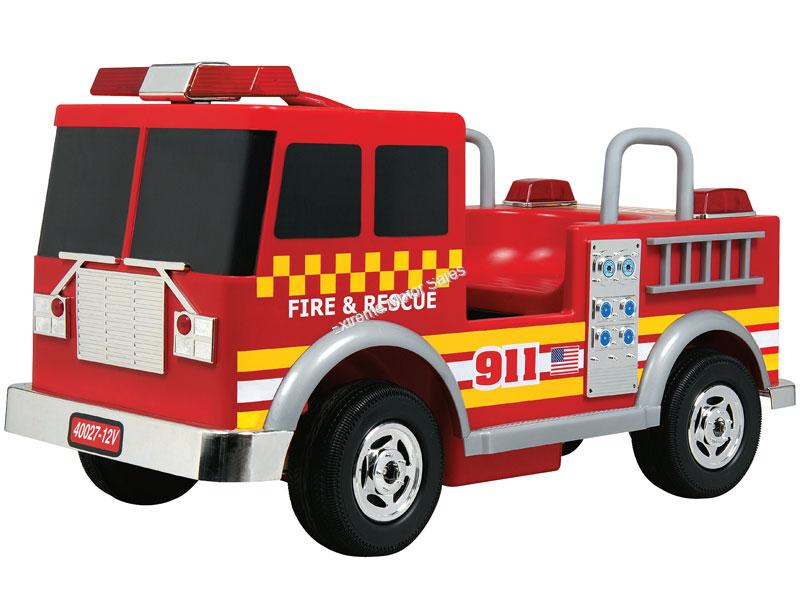 power wheels fire truck battery