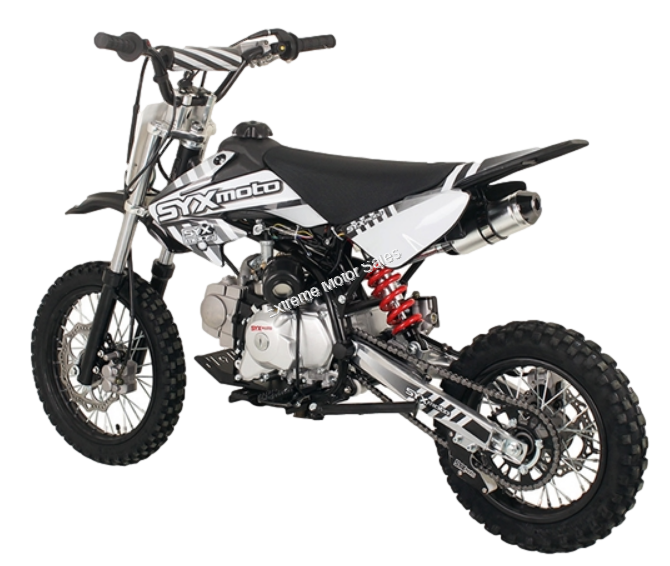 PAD1251F 125cc Dirt Bike Fully Automatic Electric Start Pit Bike Kids