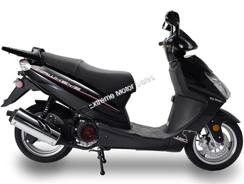Hawkeye 150cc Gas Scooter Street Moped GY6 Sporty Scooter PMZ150