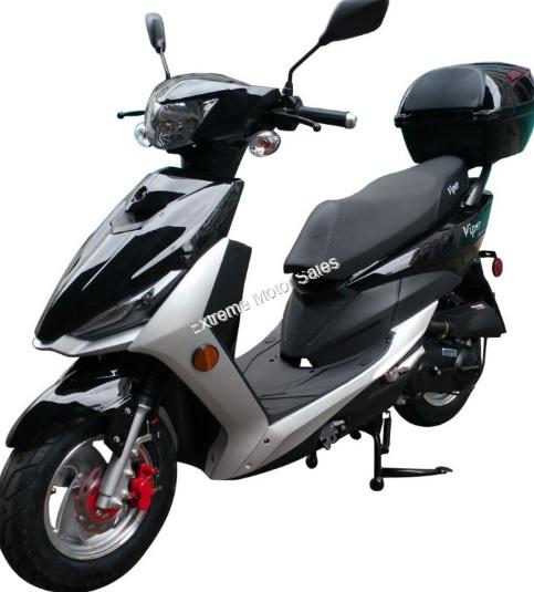 emergencia Norma Fuera de borda Viper 50cc 4 Stroke Moped Scooter 49cc Electric Start with Trunk > 50cc  Scooters > Extreme Motor Sales, Inc