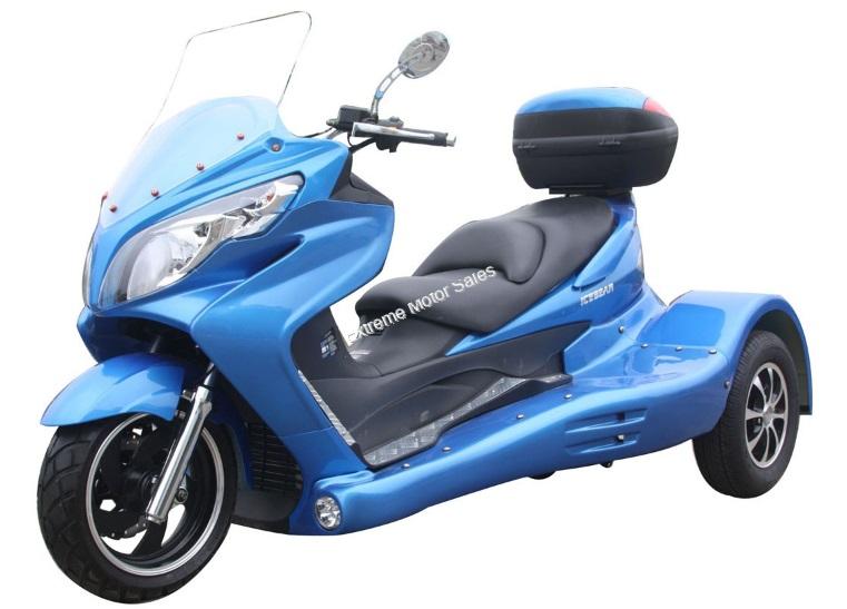 Rejsebureau frugtbart bureau Zodiac 300cc Scooter Trike 3 Wheel Scooter PST300-19 EFI > 300cc Trike  Scooter > Extreme Motor Sales, Inc