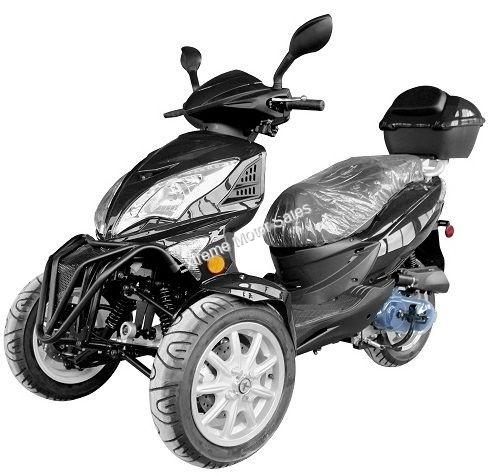 Tekstforfatter flod At passe DF50TKA 50cc Reverse Trike Scooter 3 Wheel Moped > 50cc Trike Scooter >  Extreme Motor Sales, Inc