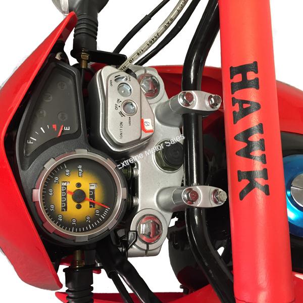 hawk 250 enduro street bike