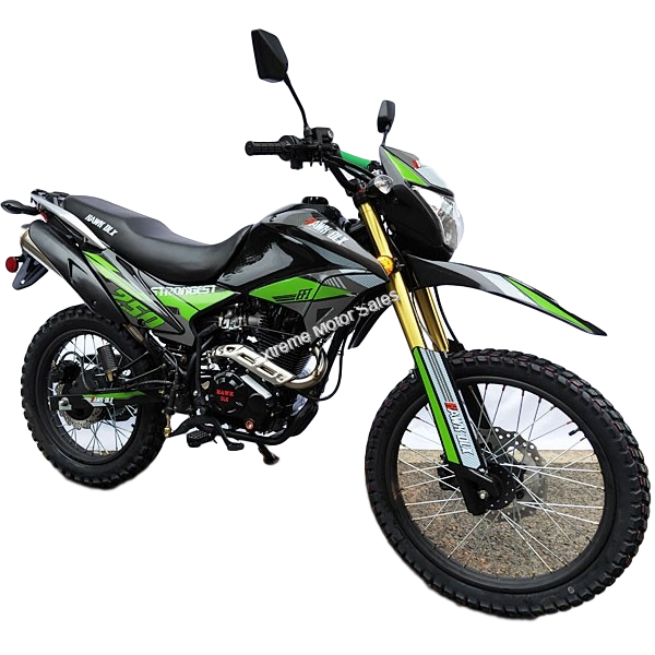 Extreme Motor Sales, Inc > Enduro Dual Sport Motorcycle > Hawk 250 DLX