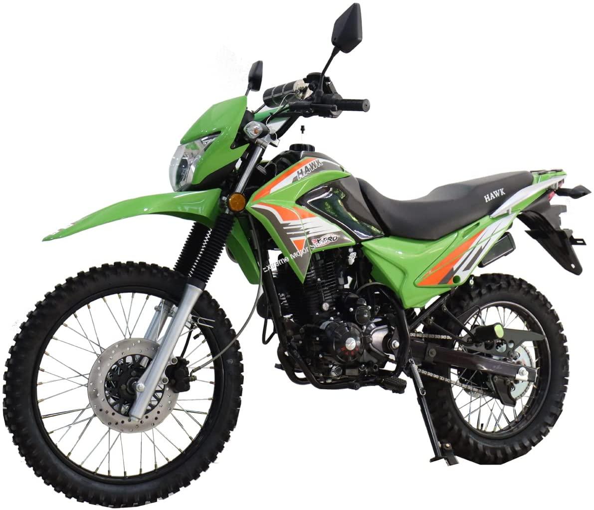 hawk 250 enduro street bike