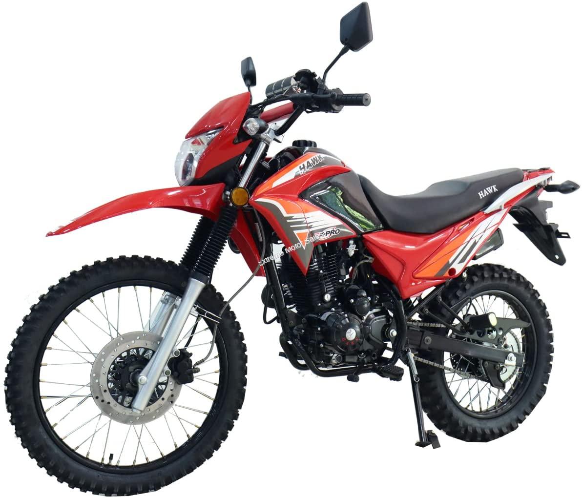 hawk 250 enduro street bike