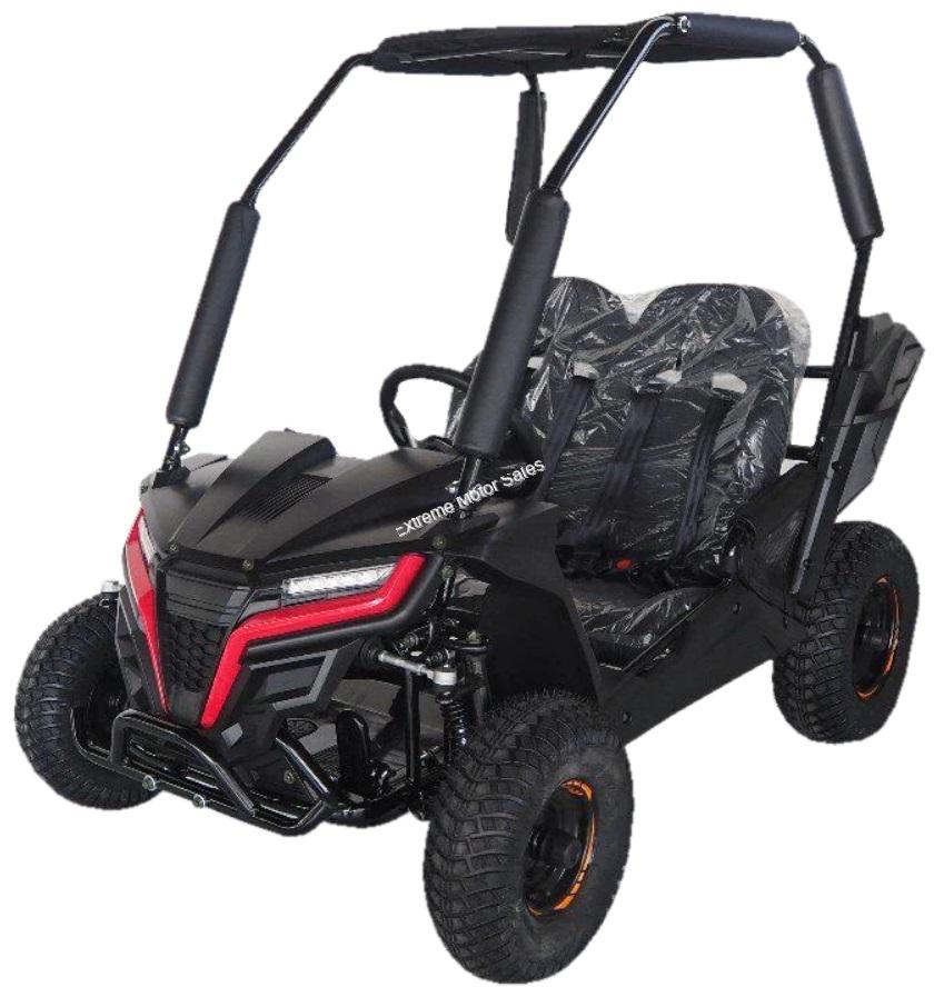 TrailMaster Cheetah i6 Electric Go Kart Go Cart Buggy 650W > UTVSXS