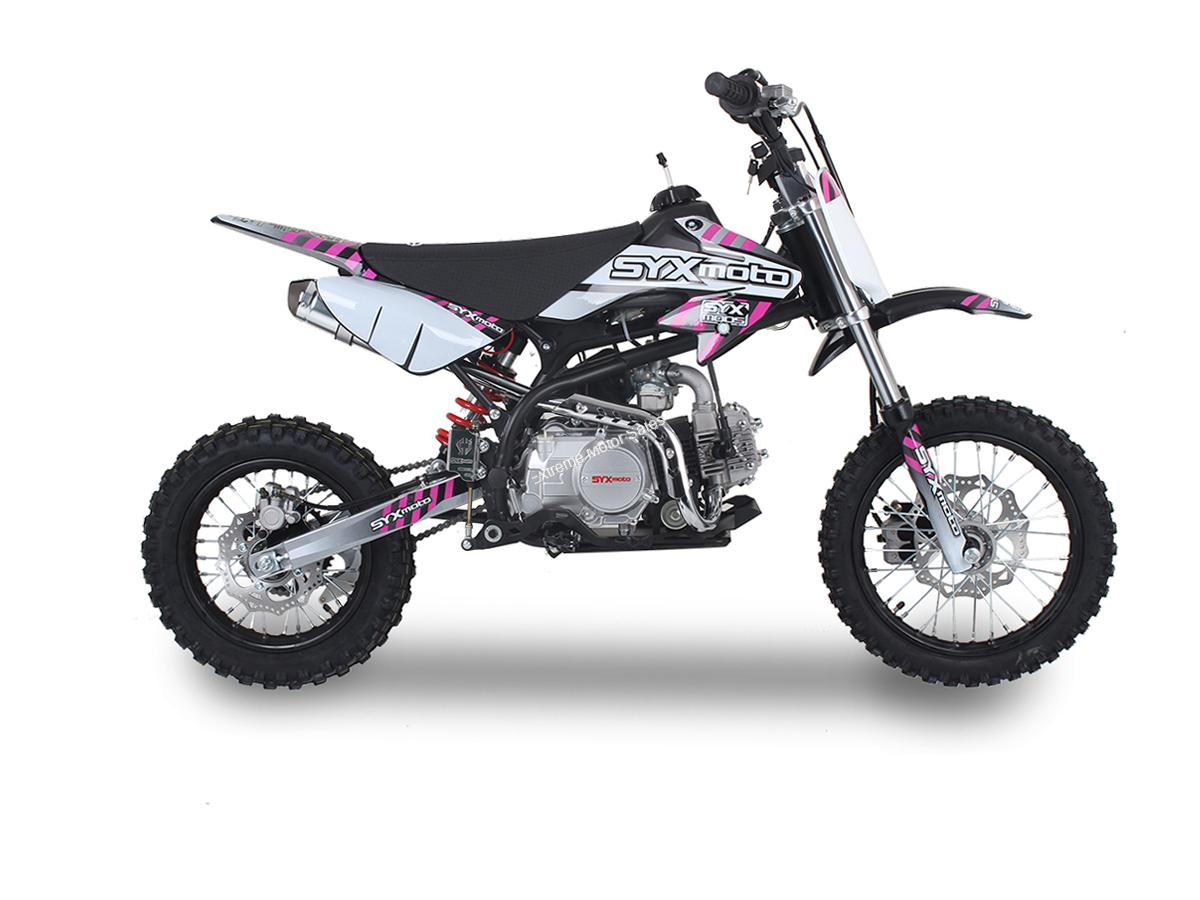 PAD1251F 125cc Dirt Bike Fully Automatic Electric Start Pit Bike Kids