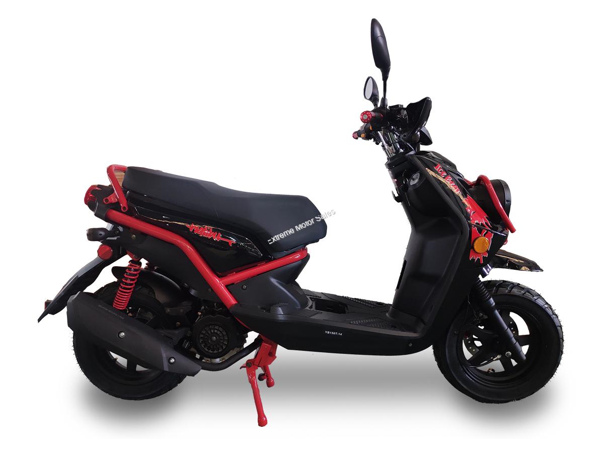 Malibu PMZ15010 150cc Scooter Moped 4 Stroke GY6 Icebear > 150cc