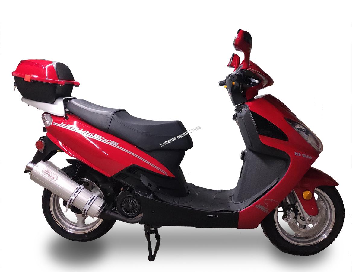 Extreme Motor Sales, Inc > 150cc Scooters > Hawkeye 150cc Gas Scooter