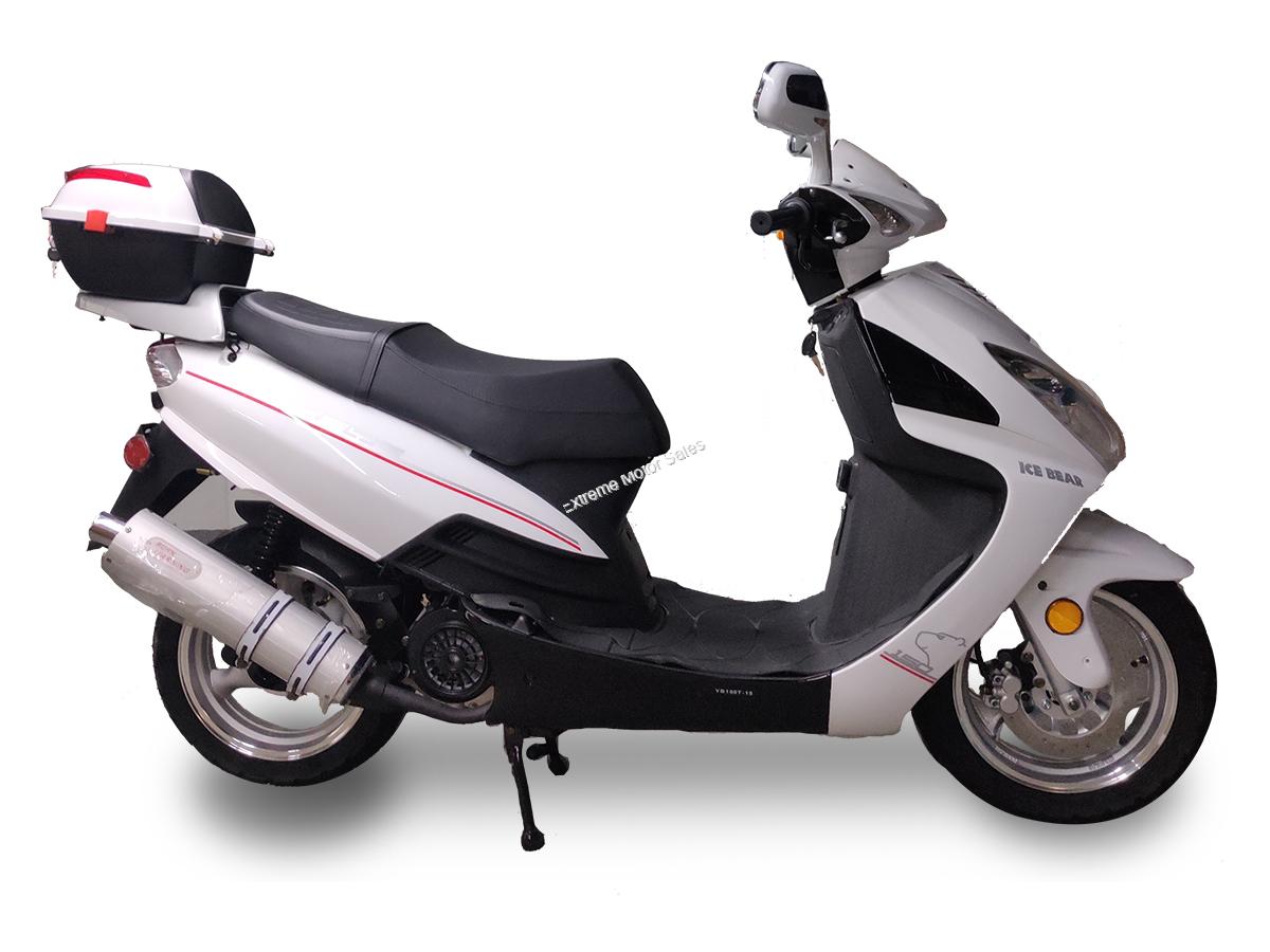 Hawkeye 150cc Gas Scooter Street Moped GY6 Sporty Scooter PMZ1503C