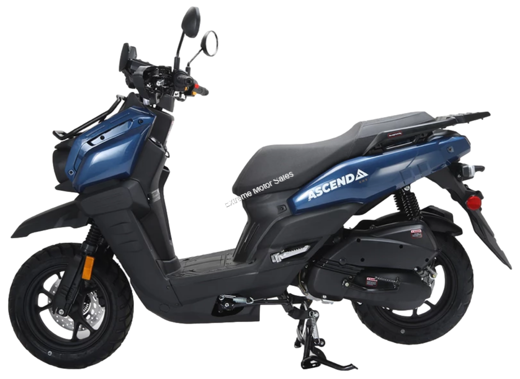 Icebear Ascend Tank 150cc PMZ1501 Gas Scooter Moped Street Legal