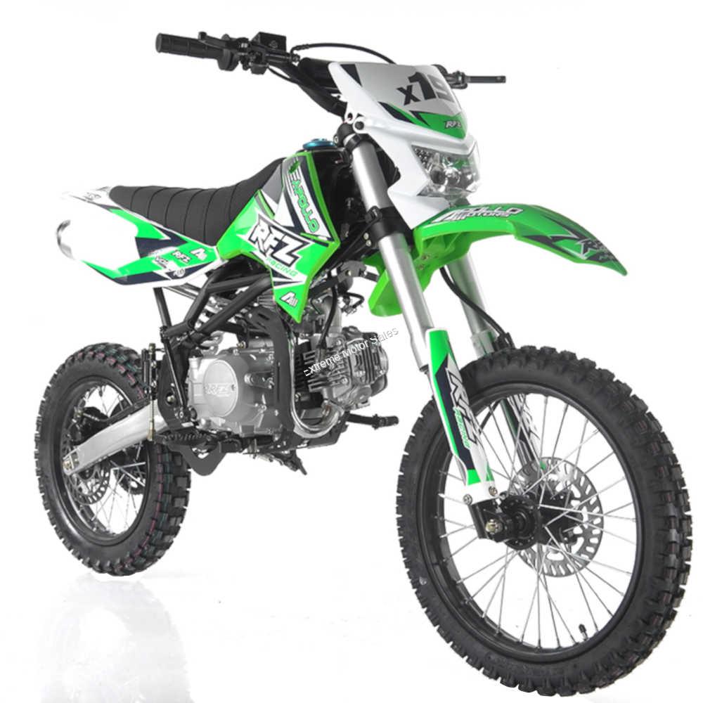 Extreme Motor Sales, Inc > Adult Dirt Bike > Apollo DBX19 125cc Dirt Bike With Headlight
