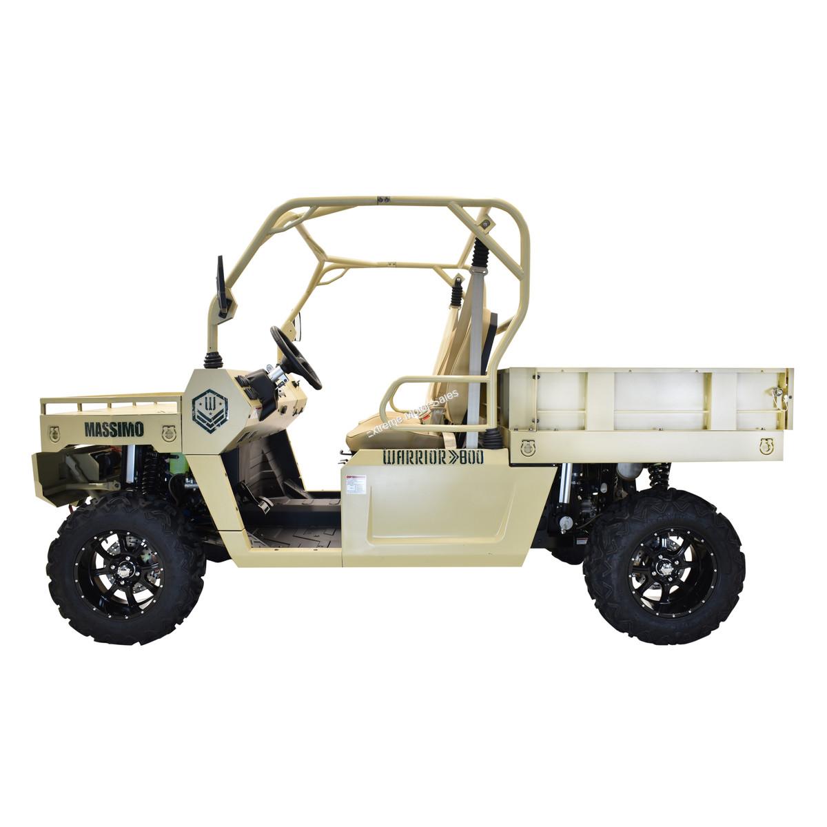 Massimo Warrior 800 Side by Side UTV 4x4 with Dump Bed > UTVSXS